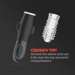 Masturbatore Con Rivestimento Rimovibile, Aspirazione E Lubrificante Gratuito Gargantua Crushious