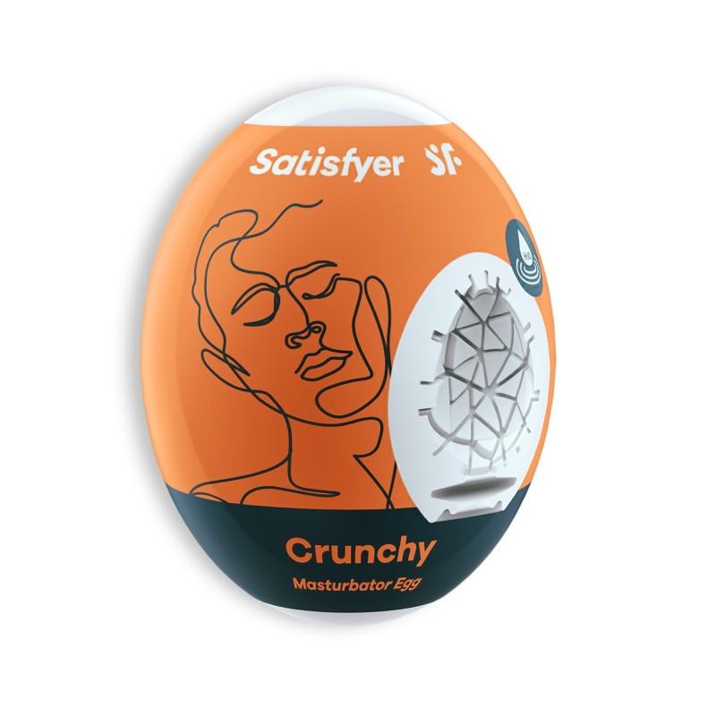 Masturbador Masturbador Egg Crunchy Satisfyer