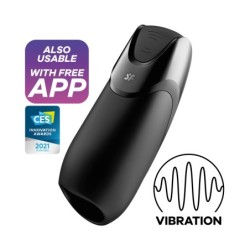 Masturbator Men Vibration + mit Connect App Satisfyer