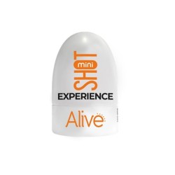 Masturbador Mini Shot Experience Alive Piel Clara