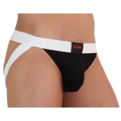 004 Jock Noir Brillant / Blanc S