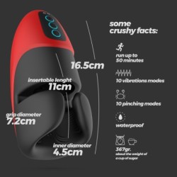 Masturbateur Rechargeable Avec Pression Pancho Crushious