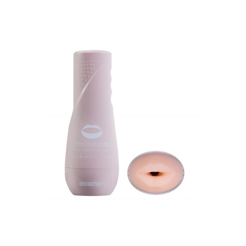 Masturbador Con Vibración Release Vibrating Stroker Boca