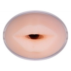 Masturbator med Vibration Release Vibrating Stroker Mund