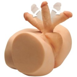 Masturbador Vibrador Virtual Sex Pene Y Ano