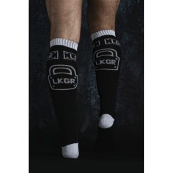 Calze Lunghe Keep Them On Locker Gear Bianche