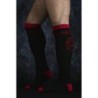 Calze Lunghe Keep Them On Locker Gear Rosse