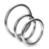 Metaller Set aus 3 Crushious Metall Penisringen