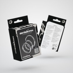 Metaleros Conjunto De 3 Anéis Para Pénis De Metal Crushious