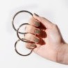 Metallari Set di 3 Anelli per Pene in Metallo Crushious