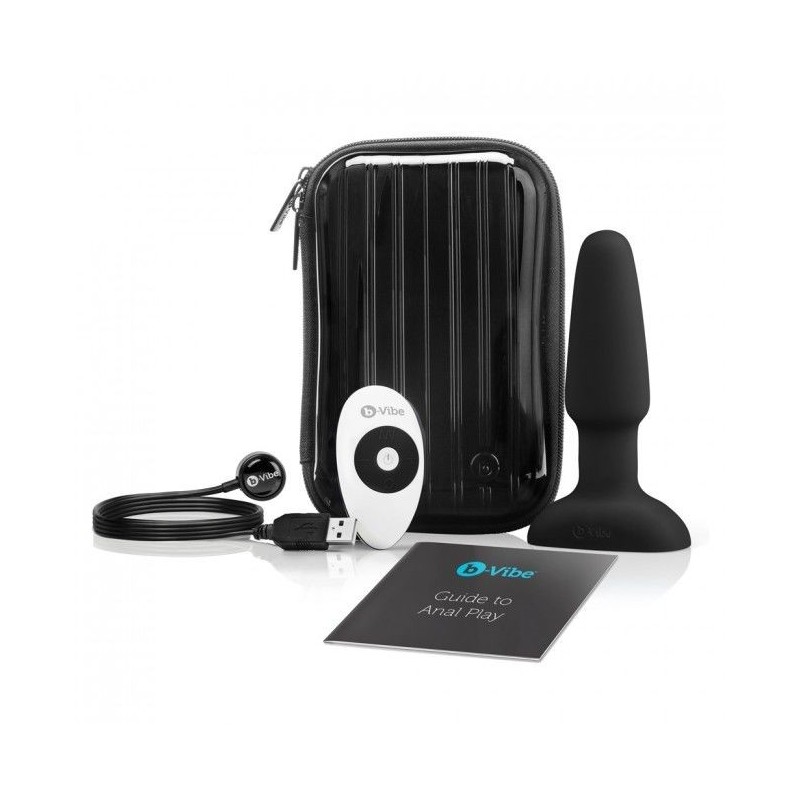 Rimming Afstandsbediening Anale Plug 2 Zwart