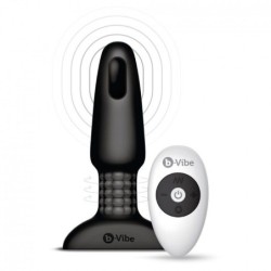Rimming Télécommande Plug Anal 2 Noir