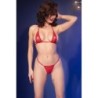 Micro Bikini Cr-4840 Rød Chilirose 36-38 S/M