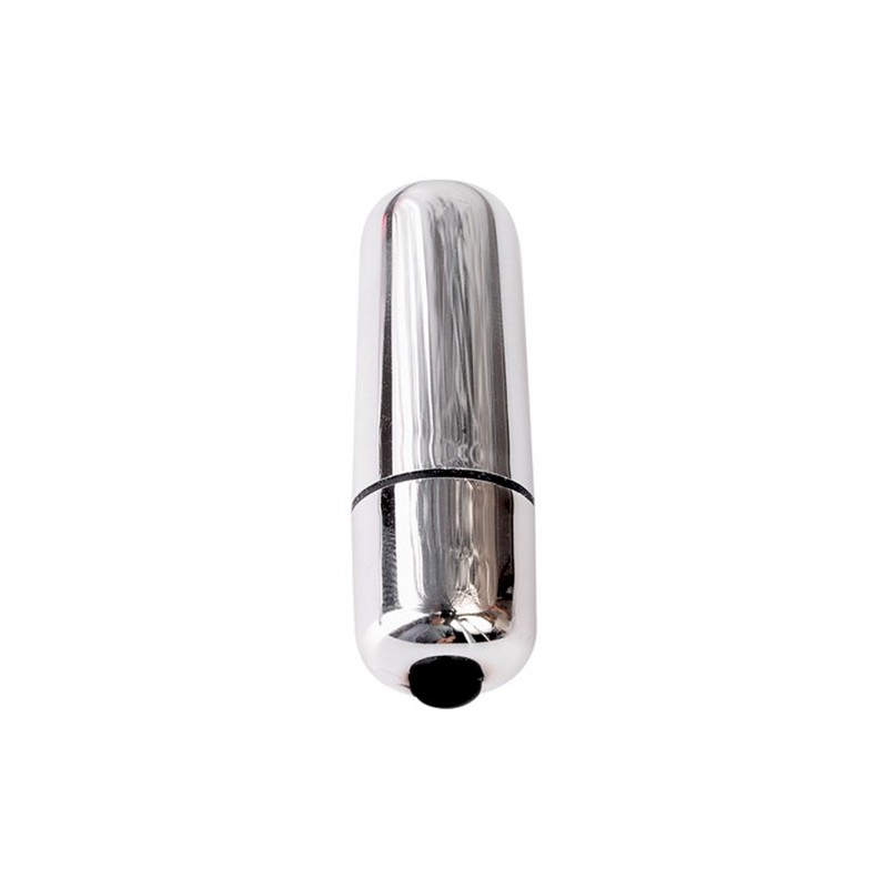 Mini Vibrirajoča Kroglica Bullet Srebrne Barve