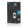 Rimming Télécommande Plug Anal 2 Noir