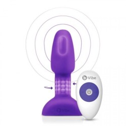 Rimming Télécommande Plug Anal Petite Lila