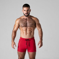 Μίνι Παντελόνι Κοντό Touch It Κόκκινο Locker Gear 42 XL