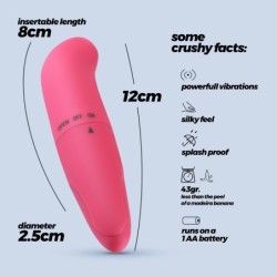 Mini G-Finder -hierontalaite, väri Rosa Crushious