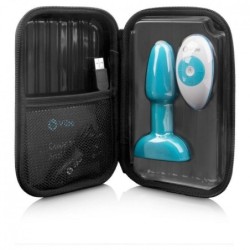 Έλεγχος Rimming Τηλεχειριστήριο Anal Plug Petite Teal