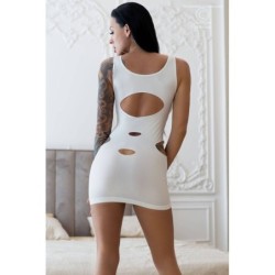 Mini haljina Cr-4432 Bijela 36-38 S/M