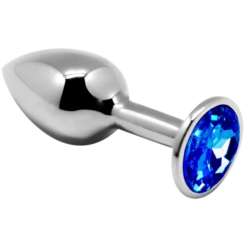 Anal Pleasure Mini Plug Metal Kék L Méret