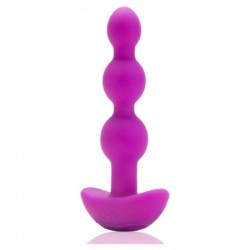 Triplet Anal Control Remot Perles Rosa