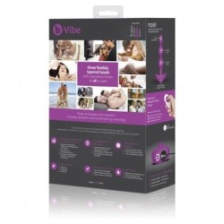 Triplet Anal Control Remoto Beads Rosa