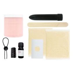 Mulaj pentru penis cu vibrator Cloneboy Roz