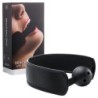 Svart Brace Ball Gag Munboll