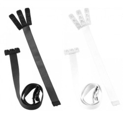 Adaptador Sujetador Espalda Abierta Negro & Blanco