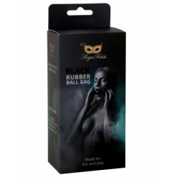 Гумена запушалка Argus Fetish Argus Toys Черна