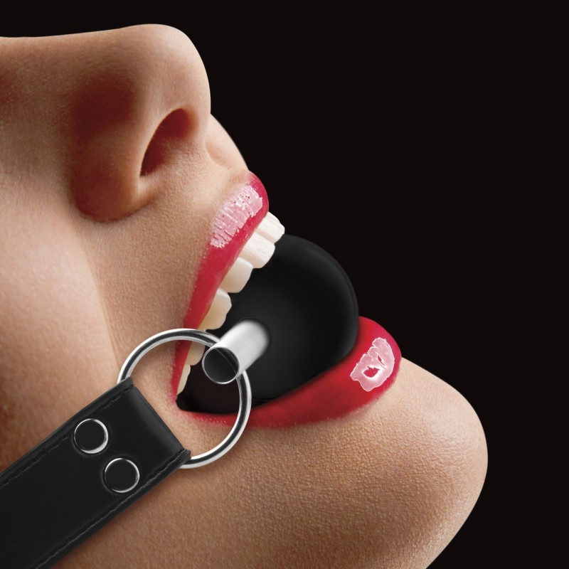 Ouch! Solid Ball Gag crna Ouch! Solid Ball Gag crna