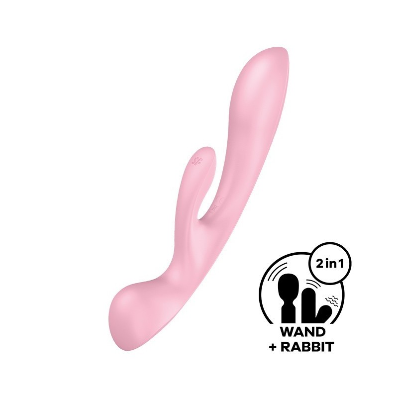Мулти Вибратор Тройно О Розов Satisfyer