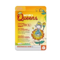 Maseczka do Twarzy w Płacie Uspokajająca Nature?S Queens Marygold 25Ml
