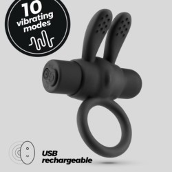 Nacho Anillo De Pene Vibrador Con Mando A Distancia Crushious