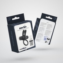 Nacho Anillo De Pene Vibrador Con Mando A Distancia Crushious