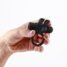Nacho Anillo De Pene Vibrador Con Mando A Distancia Crushious