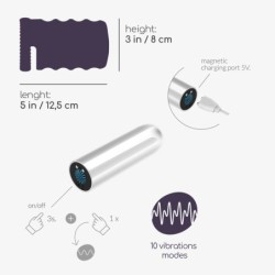 Nautilus edző maszturbátor kivehető Crushious vibrátorral