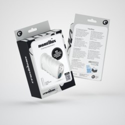 Nautilus treniruoklis masturbacijai su išimamu Crushious kulkos formos vibratoriumi