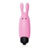 O-Pet Rabbit With 10 Vibration Bullet Pastel Pink Crushious