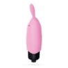 O-Pet Kanin med 10 Vibrationskula Rosa Pastell Crushious