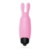 O-Pet Rabbit With 10 Vibration Bullet Pastel Pink Crushious