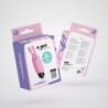 O-Pet Rabbit With 10 Vibration Bullet Pastel Pink Crushious