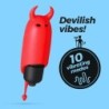 O-Pet Diablo With 10 Vibration Bullet Red Crushious