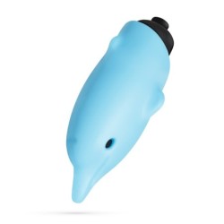 O-Pet Dolphin With 10 Vibration Bullet - Crushious Blue