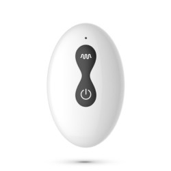 Octo Plug Anal com Pulsação e Controlo Remoto Crushious