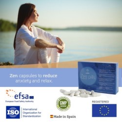 Zen Pills Kapsler Afslapning Og Reduktion Angst