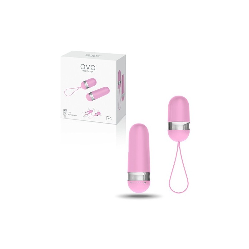 Rechargeable R4 Ovo Egg Pink Rechargeable R4 Ovo Egg Pink