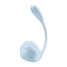 Ou Smooth Petal Connect App - Vibrator purtabil pentru cupluri - Albastru Satisfyer