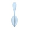 Ou Smooth Petal Connect App - Vibrator purtabil pentru cupluri - Albastru Satisfyer